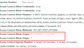 解决跨域Access-Control-Allow-Origin 设置无效问题