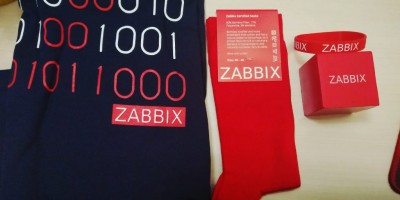 晒一下zabbix官方的小礼物