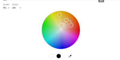 Adobe-色相环在线颜色调试