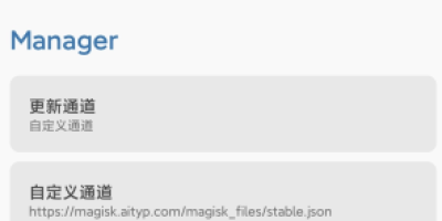 Magisk 自定义更新通道 （国内镜像）